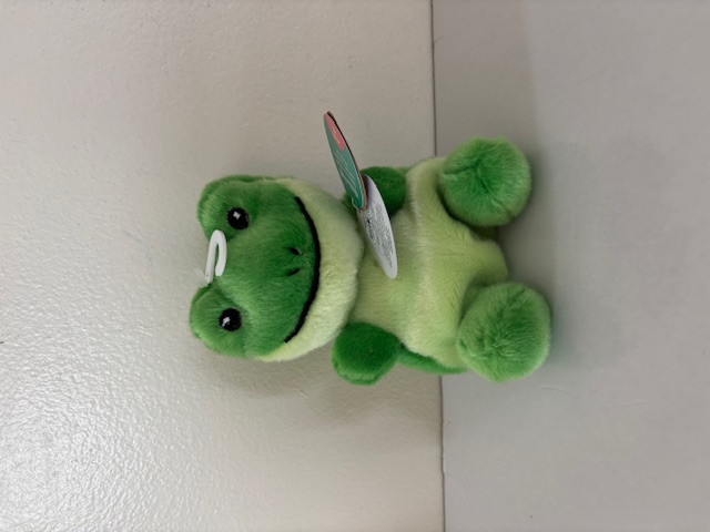Aurora Palm Pals Ribbits Frog Plush UPC #092943337206