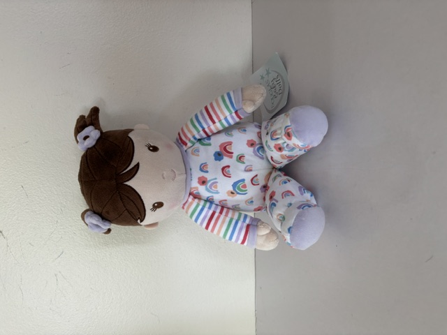Douglas Baby Dolls Isabelle Rainbow Stripe Doll Plush6530 UPC #767548156278