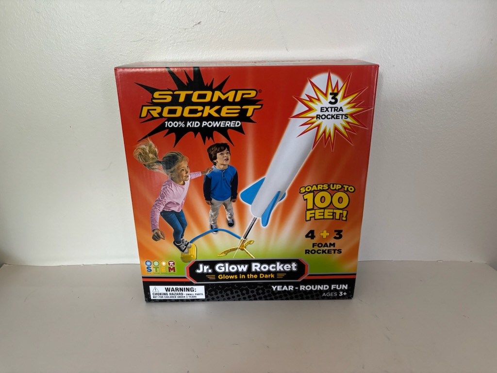 D & L Jr. Glow Stomp Rocket UPC #795516241828