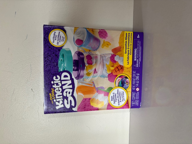 SpinMaster Smoothie Mixer Kinetic Sand Set UPC #681147099616