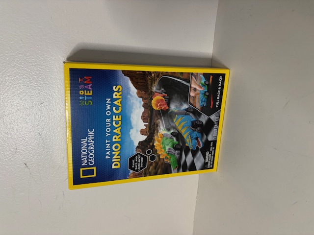 bluemarble National Geographic Paint your own Dino Race Cars UPC #810070623210