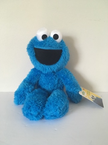 Gund Sesame Street Cookie Monster Take Along Buddy Plush UPC #028399026340