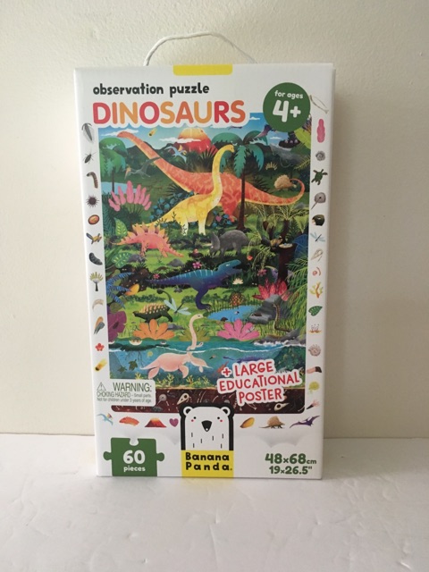 Banana Panda Observation Puzzle Dinosaurs UPC #5902983491125