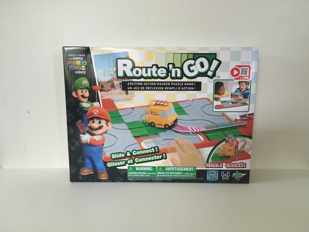 Epoch Super Mario Route'n Go! Puzzle Game UPC #5054131074640