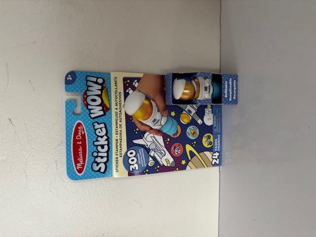 Melissa & Doug Astronaut Sticker Wow UPC #000772501224