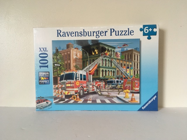 Ravensburger Fire Truck Rescue Puzzle 13329 UPC #4005556133291