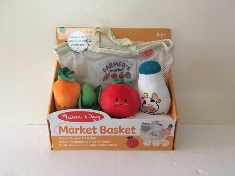 Melissa & Doug Market Basket Set UPC #000772307307