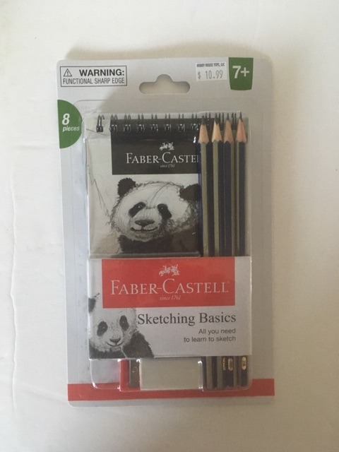 Faber Castell Sketching Basics Set UPC #092633315903