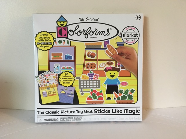 The Original ColorForms - Picture Market Playset UPC #819441011144