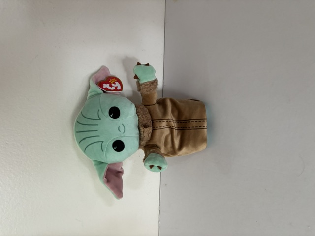 TY Beanie Babies Star Wars Grogu Plush UPC #008421442195