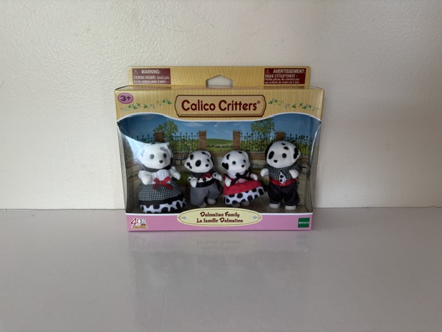 Calico Critters Dalmation Family UPC #020373222823