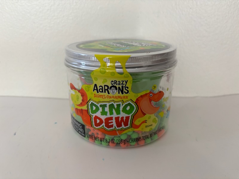 Crazy Aarons Dino Dew Slime Charmers UPC #810066957503