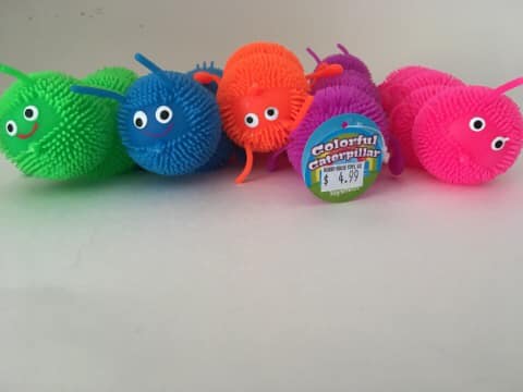 Colorful Caterpillar (Each sold individually) UPC #097138753687