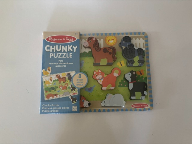 Melissa & Doug Chunky Puzzle Pets UPC #000772037242