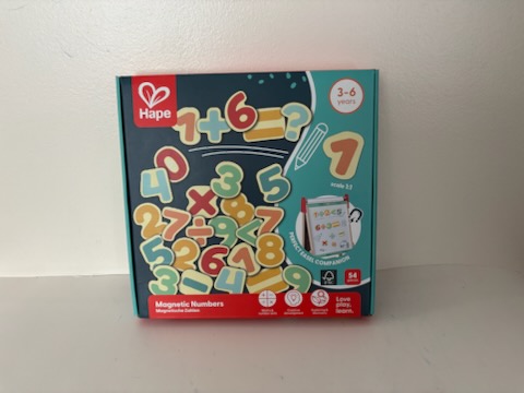 Hape Magnetic Numbers Set UPC #6943478047068