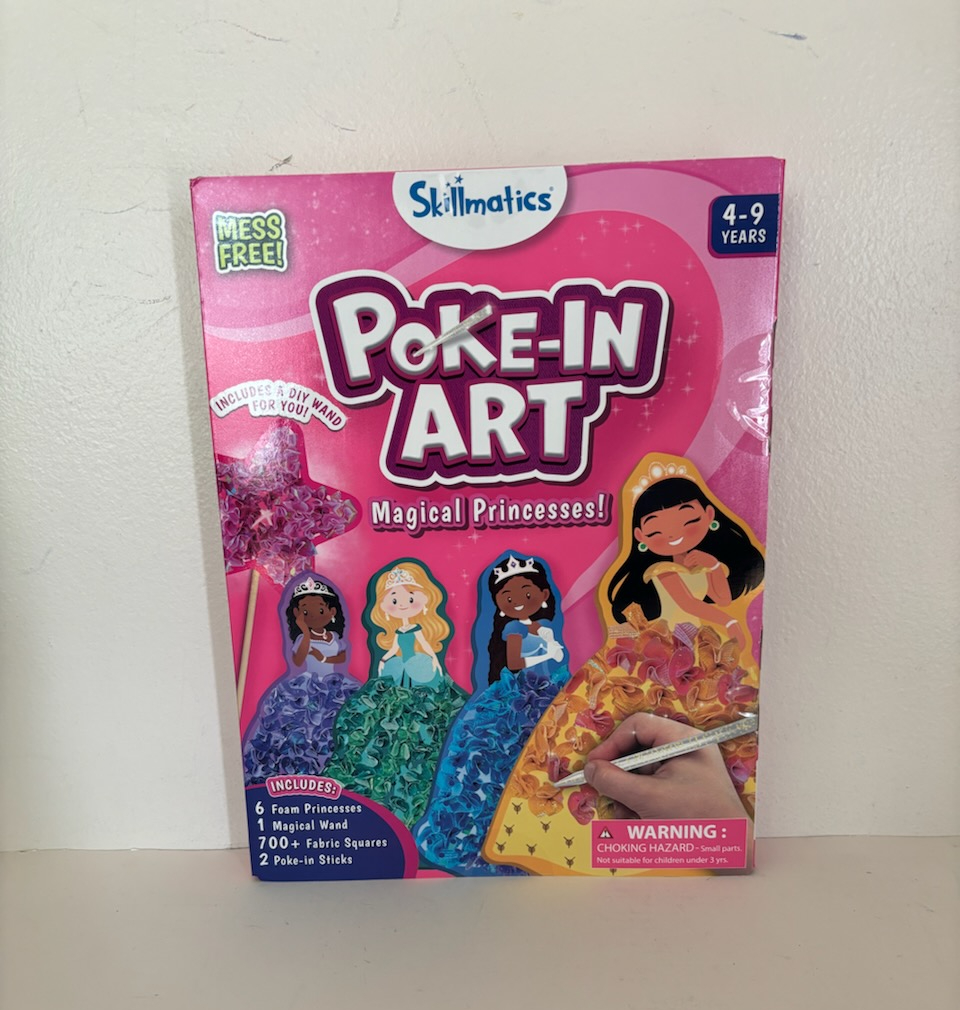 Skillmatics Poke-In Art Magical Princesses! Kit UPC #8904279506800
