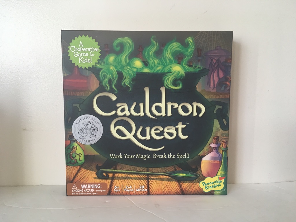 Peaceable Kingdom Cauldron Quest Game UPC #643356054831