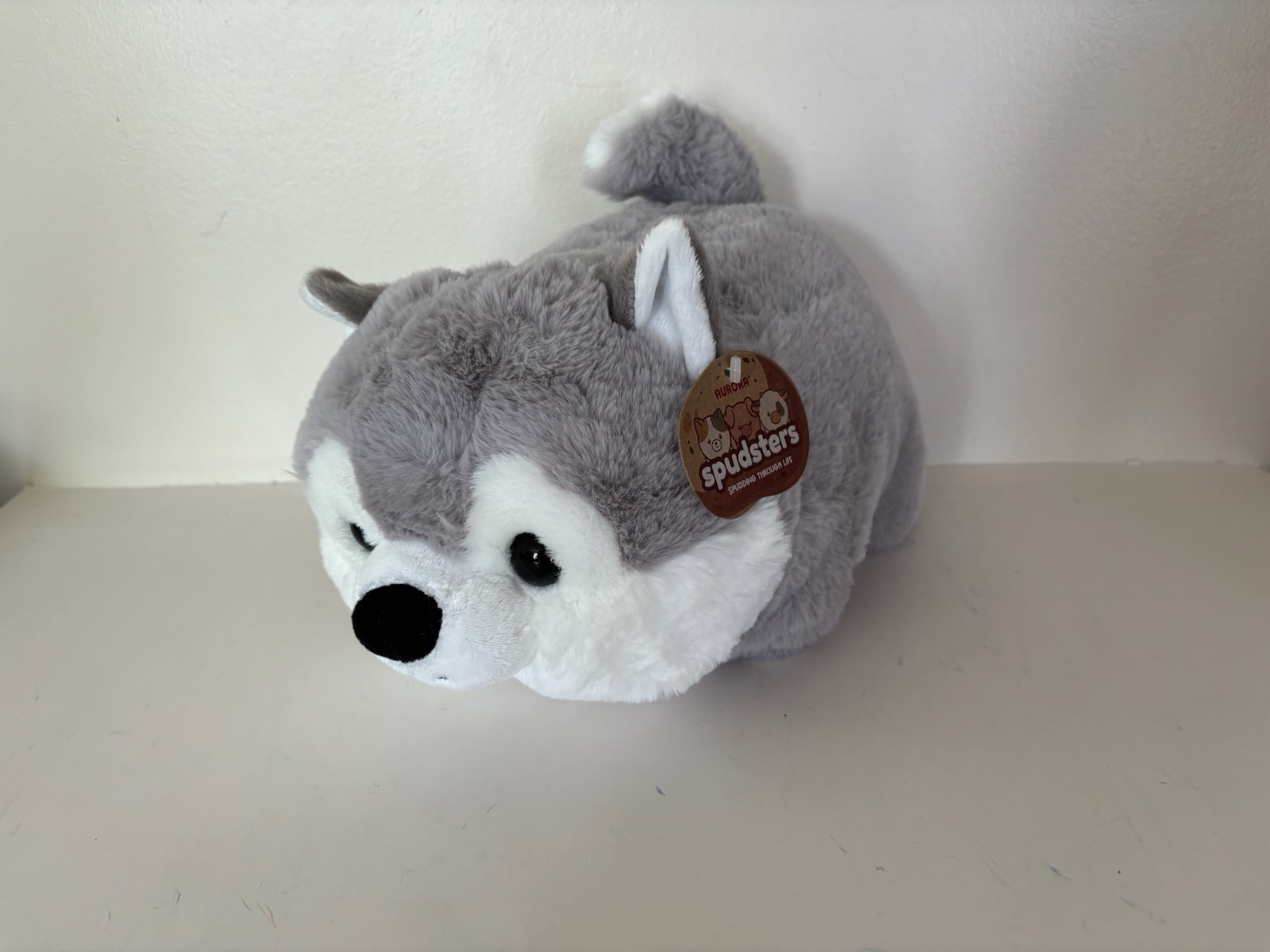 Aurora Spudsters Haze Husky Plush UPC #092943336384