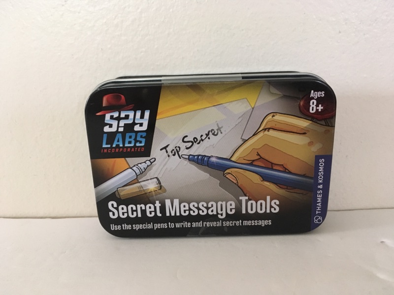 Thames & Kosmos Spy Labs Secret Message Tools UPC #814743017726