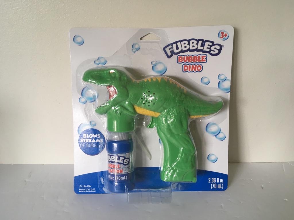 FUBBLES Bubble Dino UPC #093539476033
