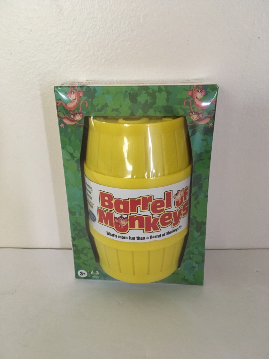 Hasbro Barrel of Monkeys Game UPC #681147011441