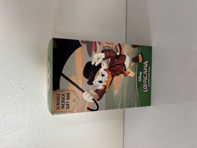 Disney Lorcana Scrooge McDuck Gift Box UPC #4050368988430