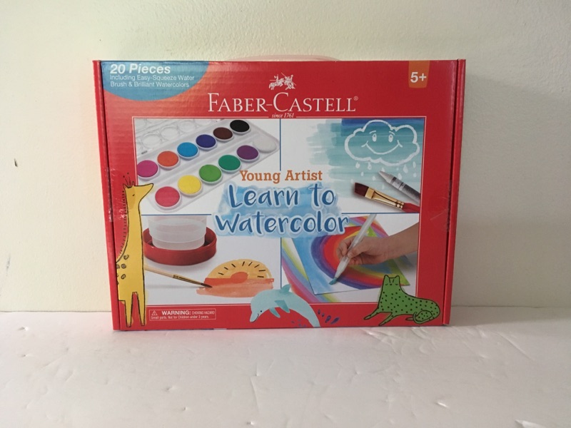 Faber Castell Young Artist Learn to Watercolor Kit UPC #092633311318