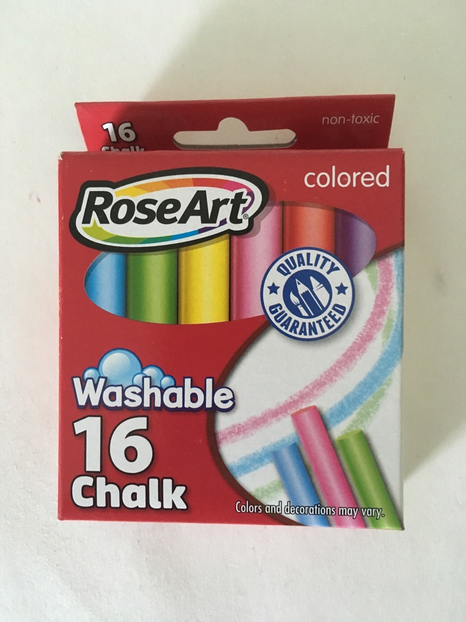 RoseArt Washable Chalk - Colored