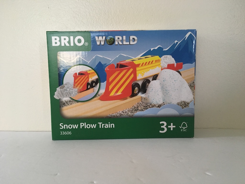 Brio World Snow Plow Train #33606 UPC #7312350336061