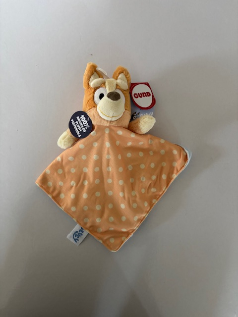 Gund Bluey Bingo Lovey Plush UPC #681147074521