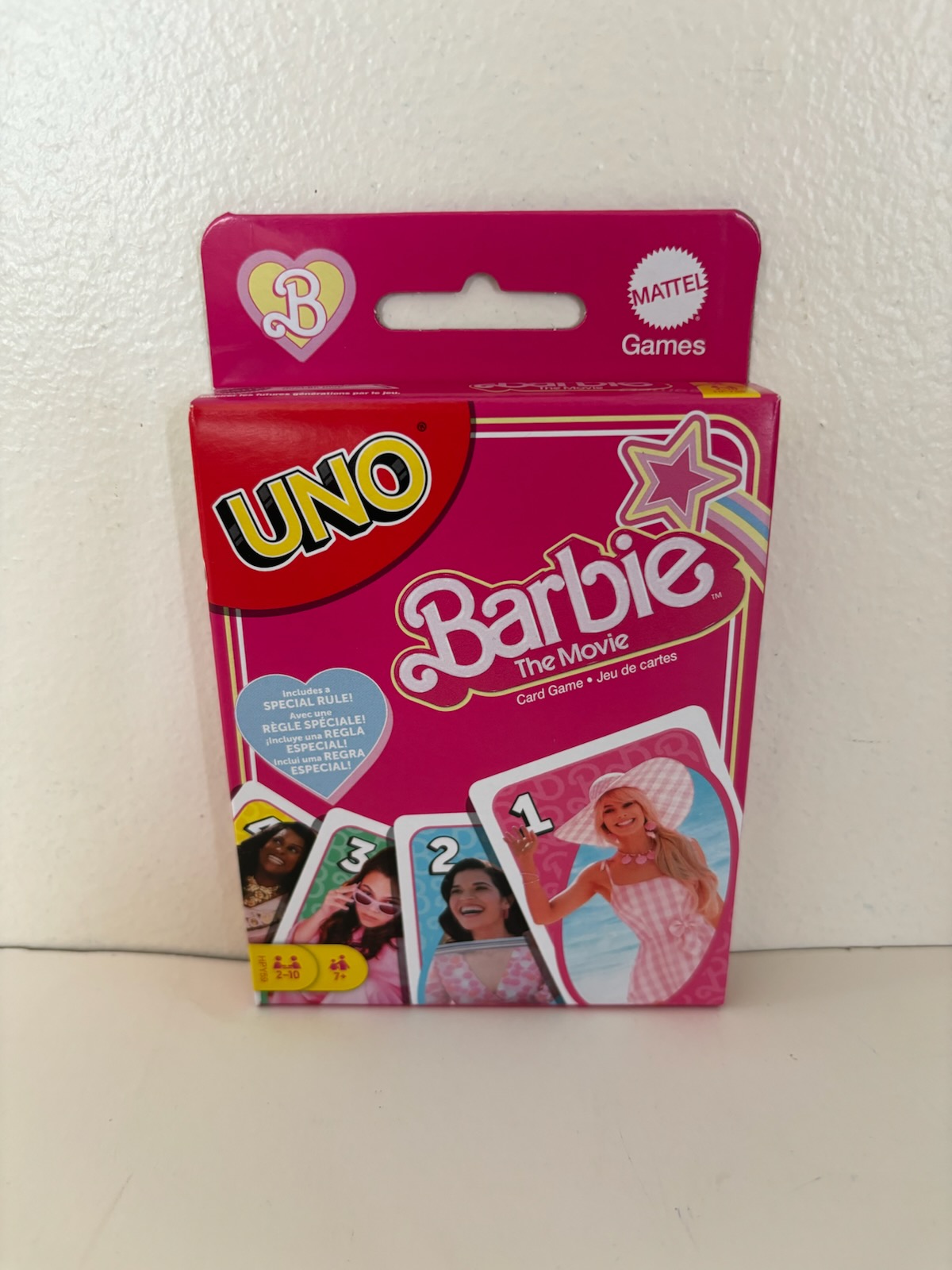 Mattel Barbie The Movie UNO Card Game UPC #194735170845