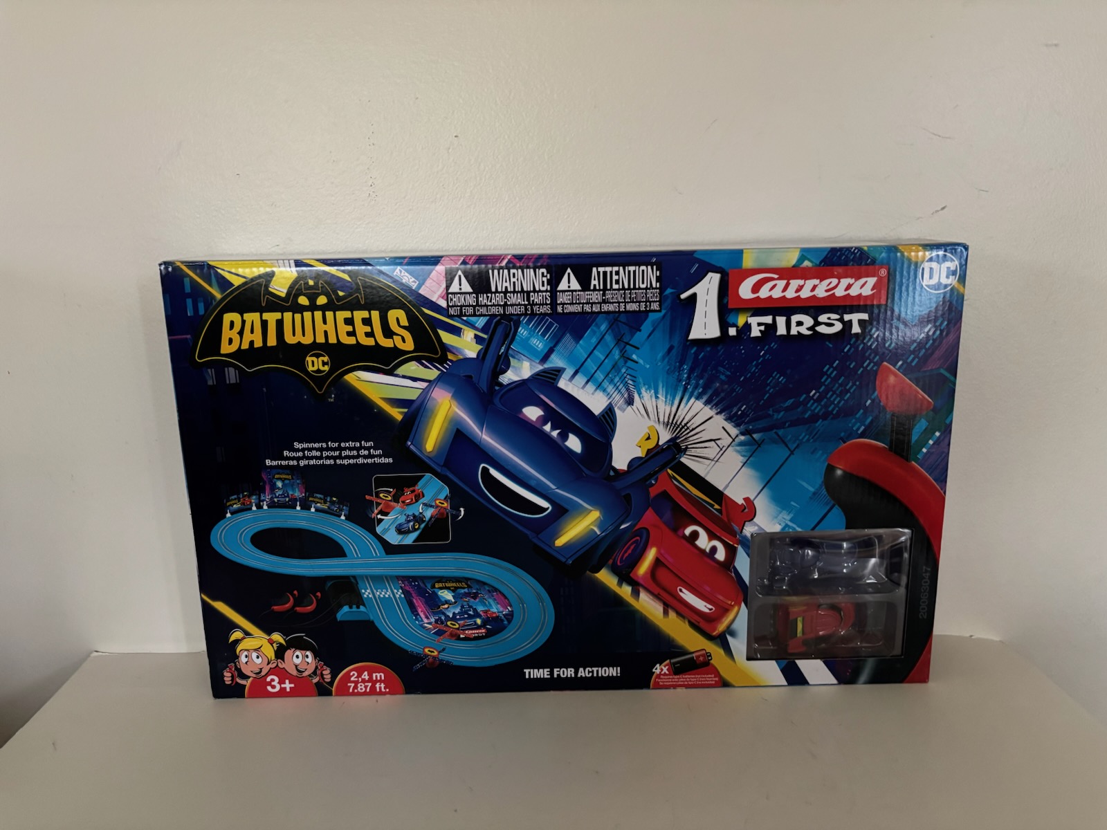 Carrera DC BatWheels Race Car Set UPC #050227630474