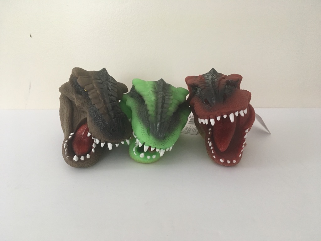 Schylling Dinosaur Hand Puppets