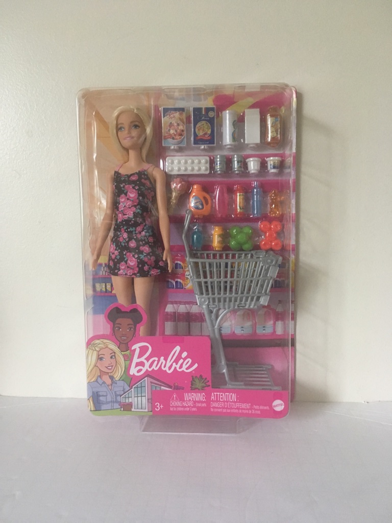 Mattel Grocery Barbie Doll #GTK94 UPC #887961916812