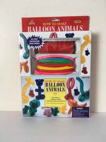 Schylling How to Make Balloon Animals UPC#019649218127