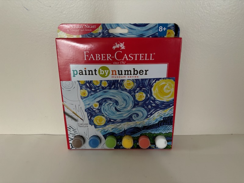 Faber Castell Paint by Number Museum Series - The Starry Night
