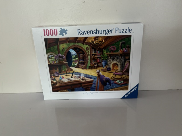 Ravensburger Charmed Cottage Puzzle UPC #4005555018490