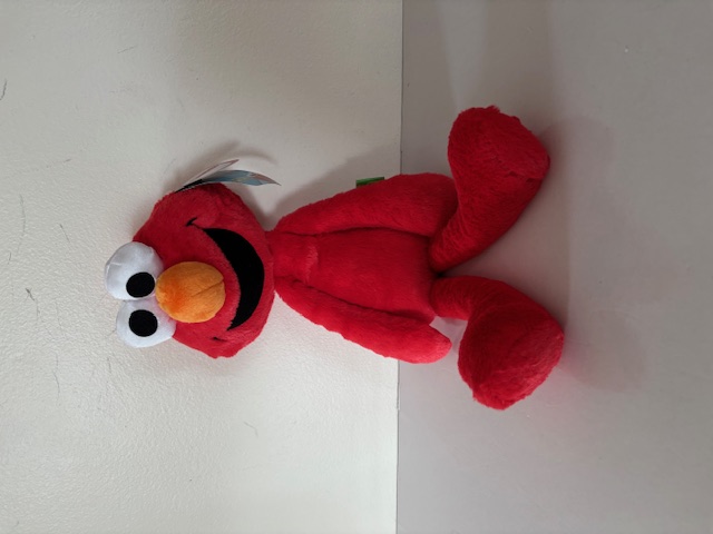 Gund Sesame Street Elmo Toothpick Plush UPC #681147089853