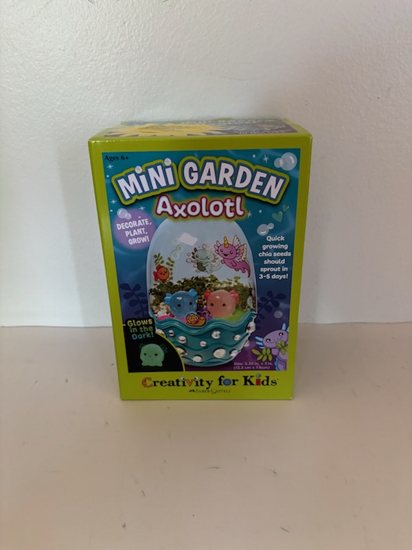 Creativity for Kids Mini Axolotl Garden UPC #092633322253