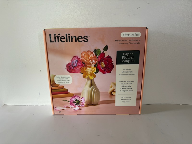 Lifelines Paper Flower Bouquet Kit UPC #810076211602