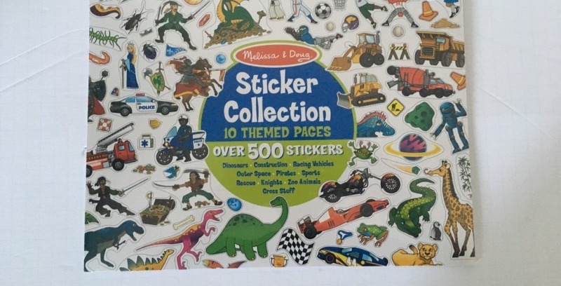 Melissa & Doug Sticker Collection - 10 Themed Pages UPC #000772042468