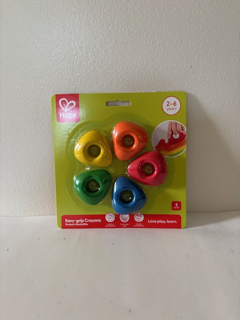 Hape Easy Grip Crayons UPC #6943478029248