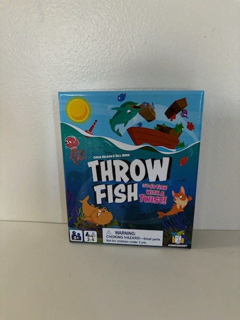 GameWright Throw Fish Card Game UPC #0759751002640