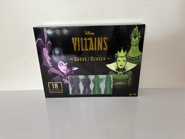 Disney Villains Chess Set UPC #681147077324