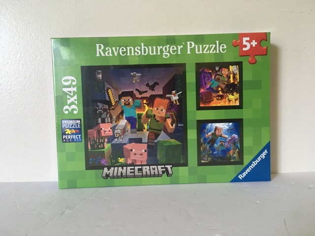 Ravensburger Minecraft Biomes Puzzles UPC #4005556056217