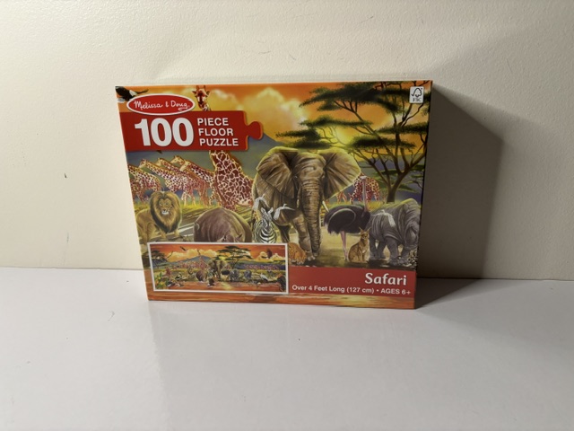 Melissa & Doug Safari Floor Puzzle UPC #000772028738