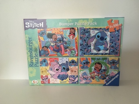 Ravensburger Disney Stitch Aloha! 4 Pack Puzzles UPC #4005556057313