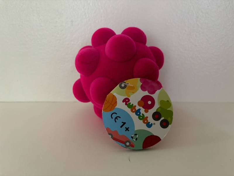 Rubbabu Red Bubble Ball UPC #815894010666