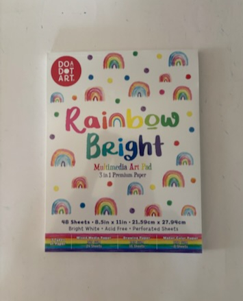 Do A Dot Art Rainbow Bright Multimedia Art Pad UPC #757098003801