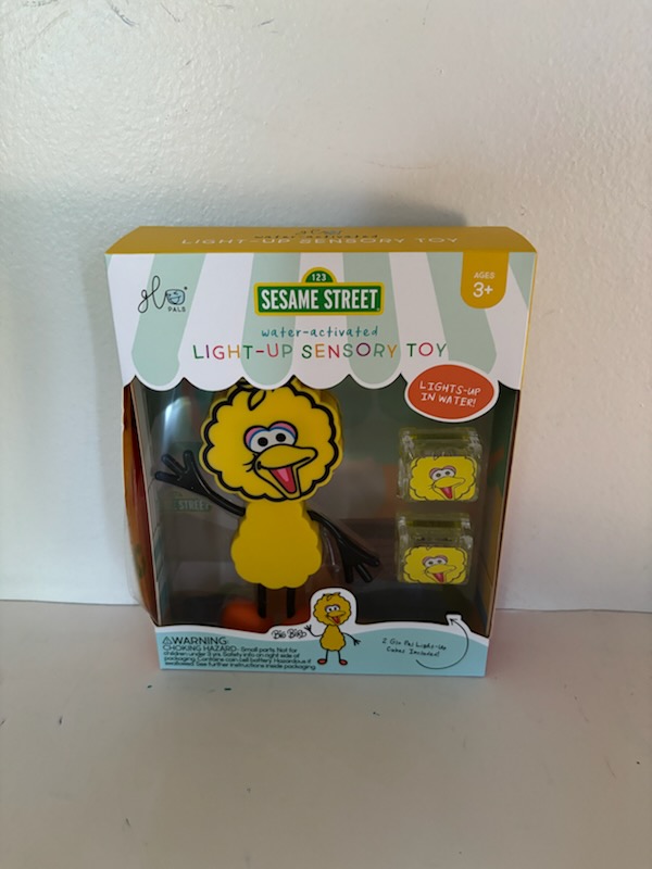 Glo Pals Light Up Sensory Toy Big Bird UPC #850016823403
